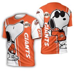 baltimore orioles snoopy lover 3d printed 3d t-shirt