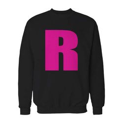 team rocket pokemon comic con anime cosplay white r symbol pikachu pocket monsters sweatshirt