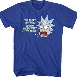 your opinion rick and morty t-shirt