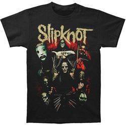 slipknot men come play dying short sleeve t-shirt black