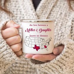 texas georgia &8211 the love between mother and daughter knows no distance, i love mom! mother&8217s day gift from daugh