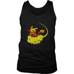 pikachu pokemon dragon ball z men&8217s tank top