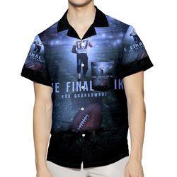 New England Patriots The Final Spike 3D All Over Print Summer Beach Hawaiian Shirt With Pocket