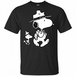 funny snoopy woodstock camping gift shirt for snoopy lover t-shirt ha04