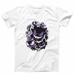 gastly haunter gengar pokemon evolutions ghost type men&8217s t-shirt
