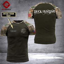 mpp duck hunting camo 3d t-shirt