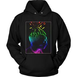 xxxtentacion bad vibes forever cover unisex hoodie