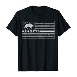 wild boar hunter pig slayer hog hunting gear shirt javelina