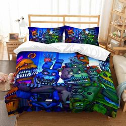 3d customize the five nights at freddy&8217s et bedroomet bed 3d customize bedding set duvet cover set bedroom set bedli