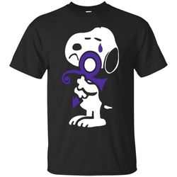 agr i really really miss prince lately love symbol snoopy t-shirt