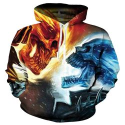 bgr3d002 &8211 3d blue ghost rider shirt