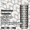 hinestone  tumbler template SS16  honeycomp for 20oz skinny straight 4.jpg