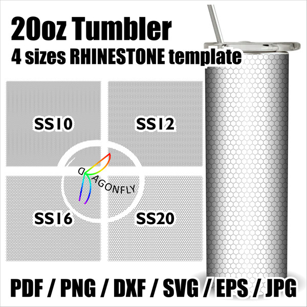 Rhinestone template for 20oz tumbler, 10ss, 12ss, 16ss, 20ss, BUNDLE, Cricut, Silhouette, svg, png, instant download all.jpg