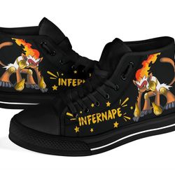infernape sneakers pokemon high top shoes high top shoes va95
