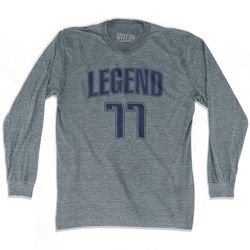 Legend 77 Luca Dallas Adult Tri-Blend Long Sleeve T-Shirt