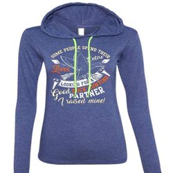 Looking For A Duck Hunting T Shirt, Being A Hunter T Shirt (Anvil Ladies Ringspun Hooded)
