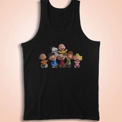 peanuts snoopy men&8217s tank top