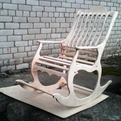 Digital Template Cnc Router Files Rocking Chair Cnc for Wood Laser Cut Pattern