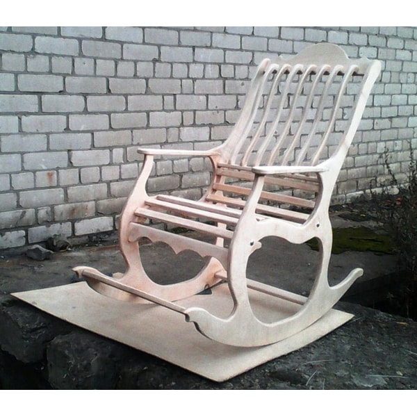 Digital Template Cnc Router Files Rocking Chair Cnc for Wood - Inspire ...