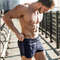 Men Quick Dry Mesh Fitness Running Shorts With Pockets Gym  Training Sports Shorts For Summer 9