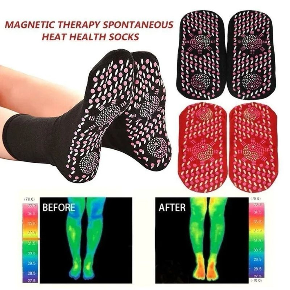 Tourmaline SelfHeating Socks For Winter Thermal Health Care Socks Deodorant Warm Floor Socks For Me 2