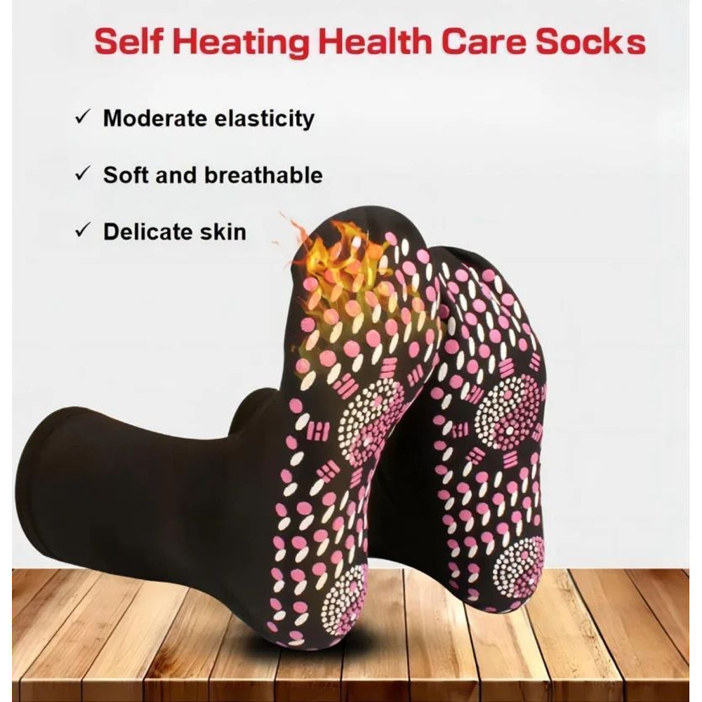Tourmaline SelfHeating Socks For Winter Thermal Health Care Socks Deodorant Warm Floor Socks For Me 1