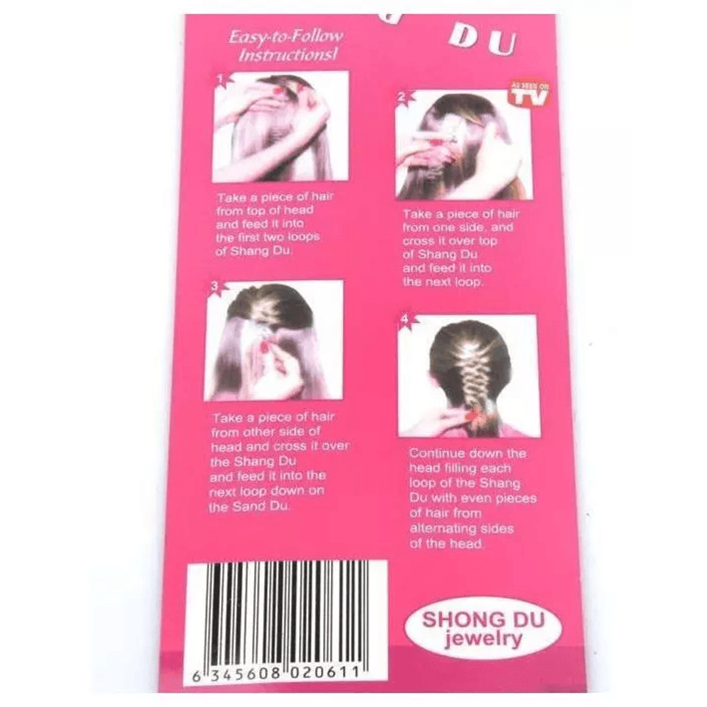 Magic Styling Stick DIY Hair French Braid Clip Heatless Hair Curlers EasytoUse Bun Maker Tool For Q 1