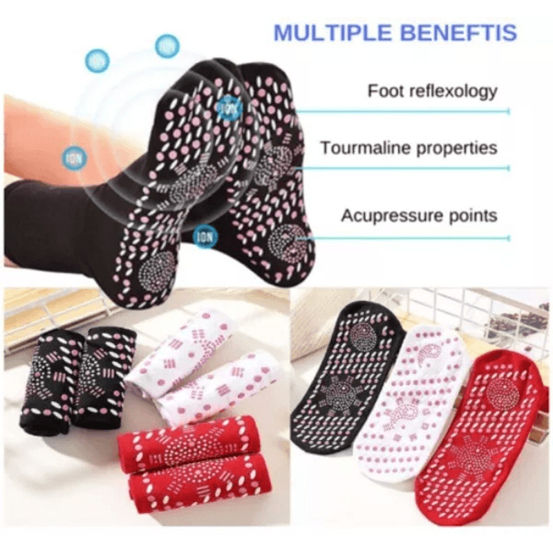 Winter Magnetic SelfHeating Socks Tourmaline Slimming Sock Warm Thermal Comfort For Cold Feet And P 2