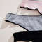 3Pcs Women Thong Panties LowRise Cotton Lingerie Sexy Comfortable Tangas For Everyday Wear 2