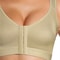 Women Cross Back Bra Breathable Underwear Shockproof Sports Top Posture Corrector Lift Up Bra Gym Fitness Vest Plus Size