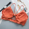 Cross Strap Female Brassiere Fitness, Sports Suspender Womens Bra, Seamless Breathable Lingerie Summer Beach Underwear