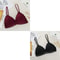 French Lace Women Bralette Soft Deep V Brassiere No Steel Ring Beauty Back Bra Girls Triangle Cup P 7