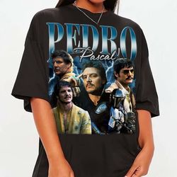 vintage pedro pascal shirt retro 90s,narco pedro pascal fans gift, gift for fans, pedro pascal tribute celebrity shirt