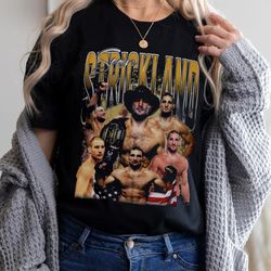 sean strickland vintage 90s graphic shirt, sean strickland shirt, american mixed martial artist shirt