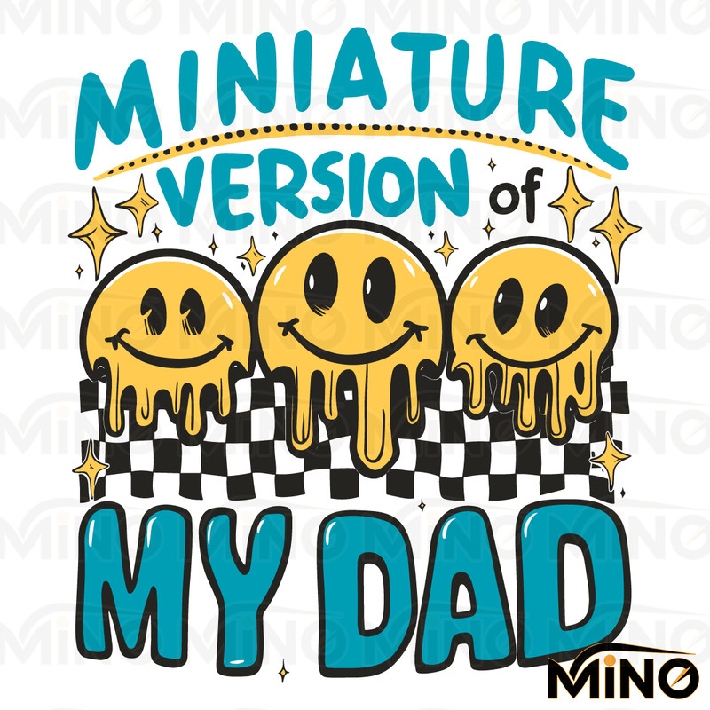 Checkered-Miniature-Version-Of-My-Dad-SVG-2405241011.png