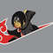 Itachi Uchiha Nike embroidery design, Naruto embroidery, Nike design, anime design, anime shirt, Digital downloadjpg