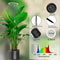 Height Adjustable LED Ring Grow Light Full Spectrum Plant Light for Indoor Plants with USB Power