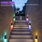Solar Colorful Wall Light RGB 7Color Changing Waterproof Yard  Garden Lamp For Stairs Fences Patio 5
