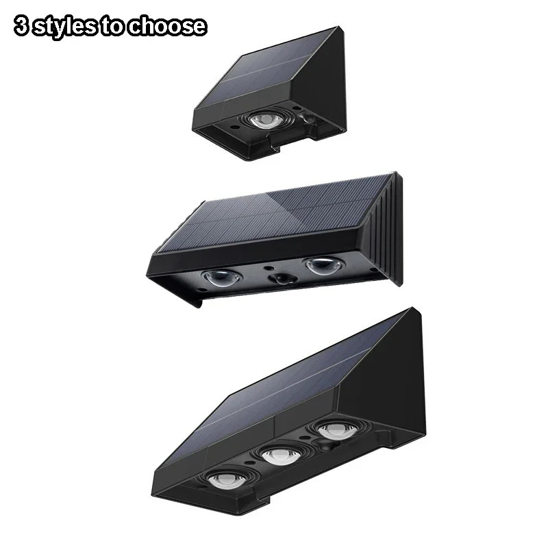 Solar Wall Light Outdoor Porch Lights Waterproof LED Automatic Lighting For Garden Yard Balcony Fen 5