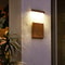LED Solar Magnetic Wall Light Waterproof Outdoor Night Lights For Garden Patio Yard Dimmable LED Fo 0