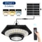 Solar Pendant Light Indoor Outdoor 228 LED, Remote Solar Shed Light for Garage, Barn, Gazebo, Yard