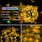 Cherry Blossom 5M 20LED Solar String Lights, Outdoor Waterproof Lamp, Battery Operated Garden Party Christmas Decor