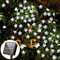 Cherry Blossom 5M 20LED Solar String Lights, Outdoor Waterproof Lamp, Battery Operated Garden Party Christmas Decor
