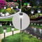 Solar Garden Lights 12 Pack LED Outdoor Landscape Lighting Waterproof for Patio, Yard Walkway Pathway Decor