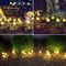 Outdoor LED Mushroom Light with 8 Functions, Solar Garden String Lights, Holiday Courtyard Decor Lamps