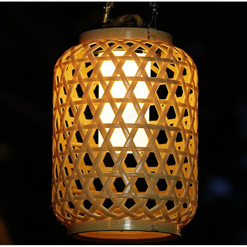 Outdoor Solar Lantern Handheld Hemp Rope, Garden Villa Decor Light, Balcony Courtyard Atmosphere Projection Lamp