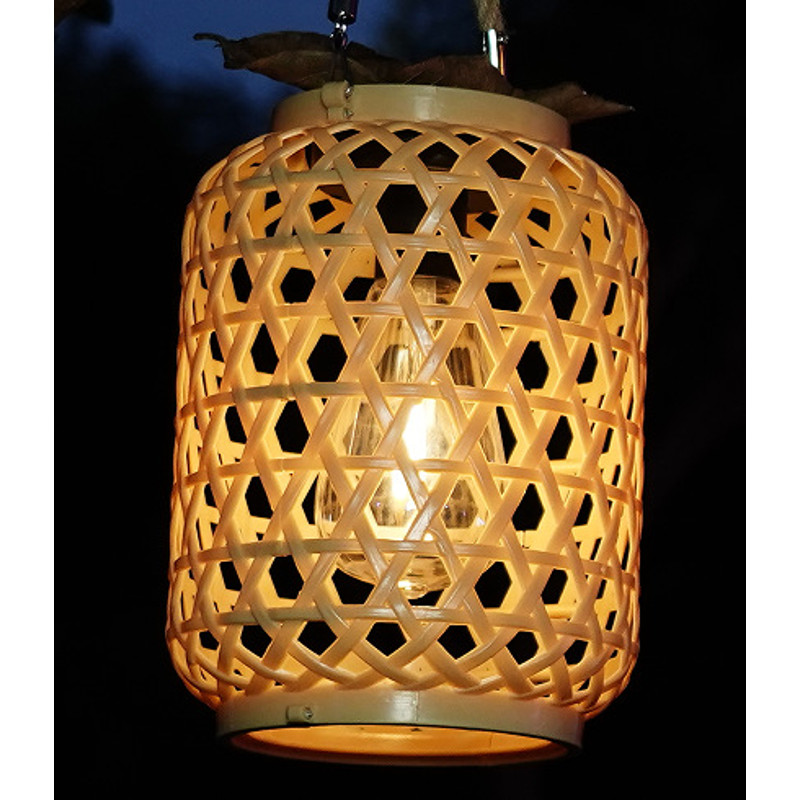 Outdoor Solar Lantern Handheld Hemp Rope, Garden Villa Decor Light, Balcony Courtyard Atmosphere Projection Lamp