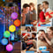 Colorful Solar Particle Ball Wind Chime Light for Garden, Outdoor Landscape Light, Patio Party Decorative Lamp