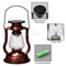 Retro Outdoor Solar Camping Lantern, Portable LED Kerosene Lamp for Garden, Hanging Decorative Waterproof Park Light