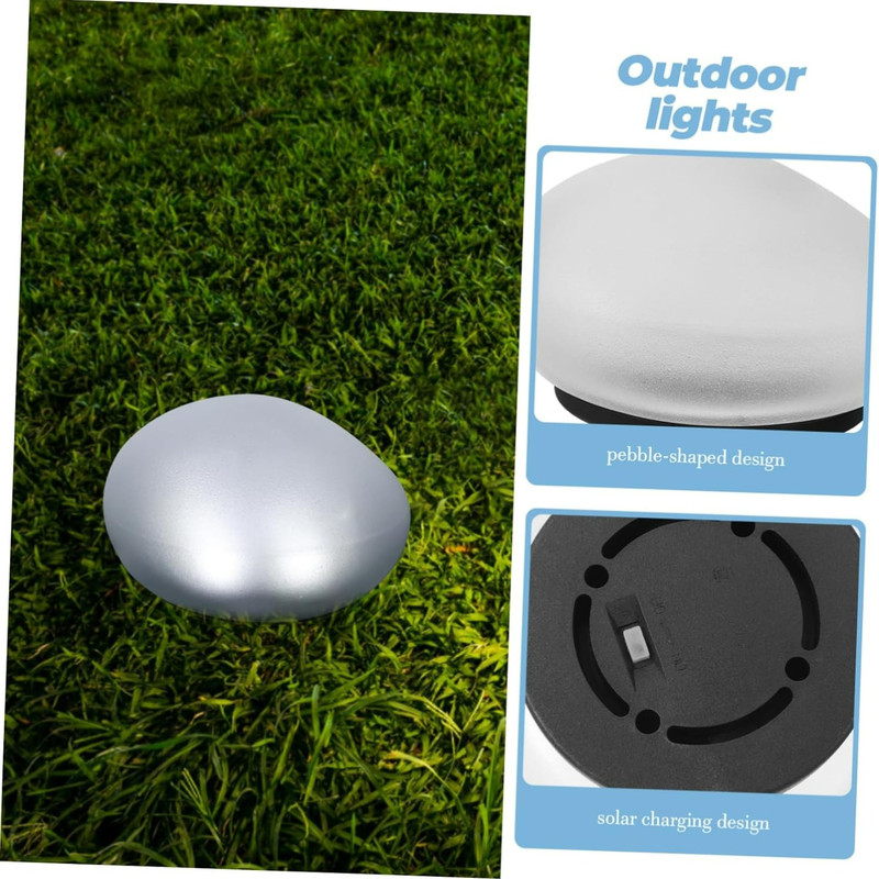 Waterproof Solar LED Garden Lawn Globe Light, Patio Landscape Ball Lights, Outdoor Ambient Garden LED Lamp